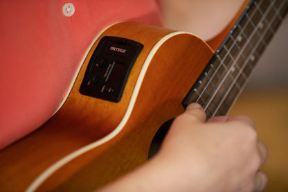 ORTEGA Earth Serie Konzert Preamp Ukulele 4 String - Sunburst