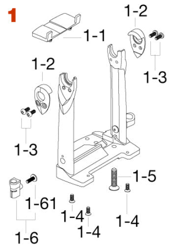 TAMA Rahmen für Speed Cobra Linker Fuß HP910LN