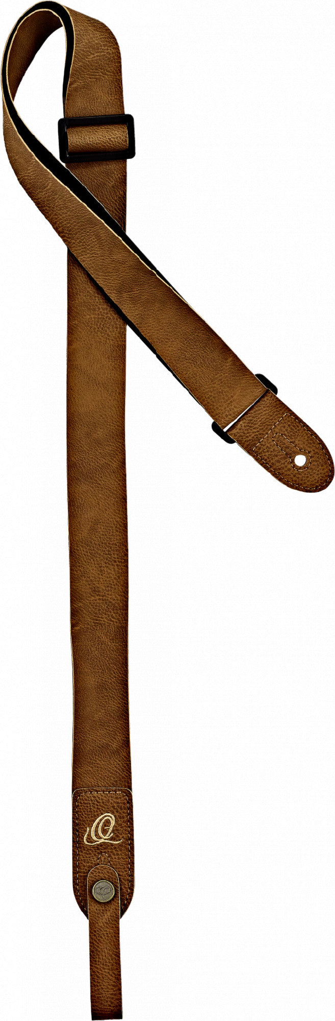 ORTEGA Vegan Series Ukulelengurt - Tan + Bonus CONNECT-XX
