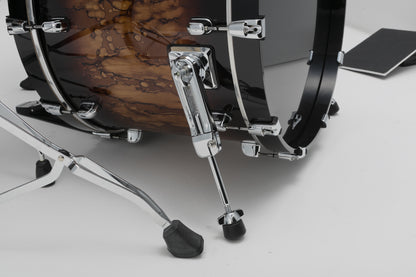 TAMA Starclassic Walnut/Birch Lacquer Shell Kit 3 pcs - Molten Brown Burst/Chrome HW