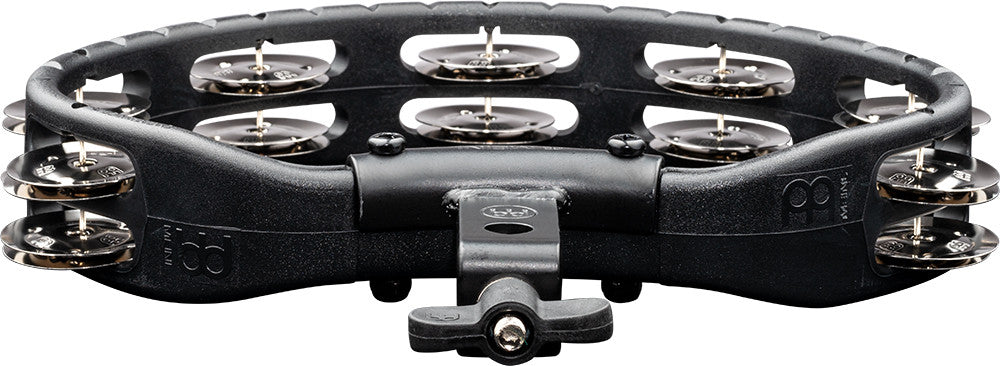 MEINL Percussion Headliner® Series Mountable Molded ABS Tambourine - Black