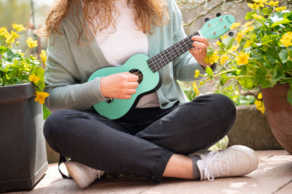 KEIKI K2 Series Soprano Ukulele Set - Agathis / ABS  Caribbean Mint