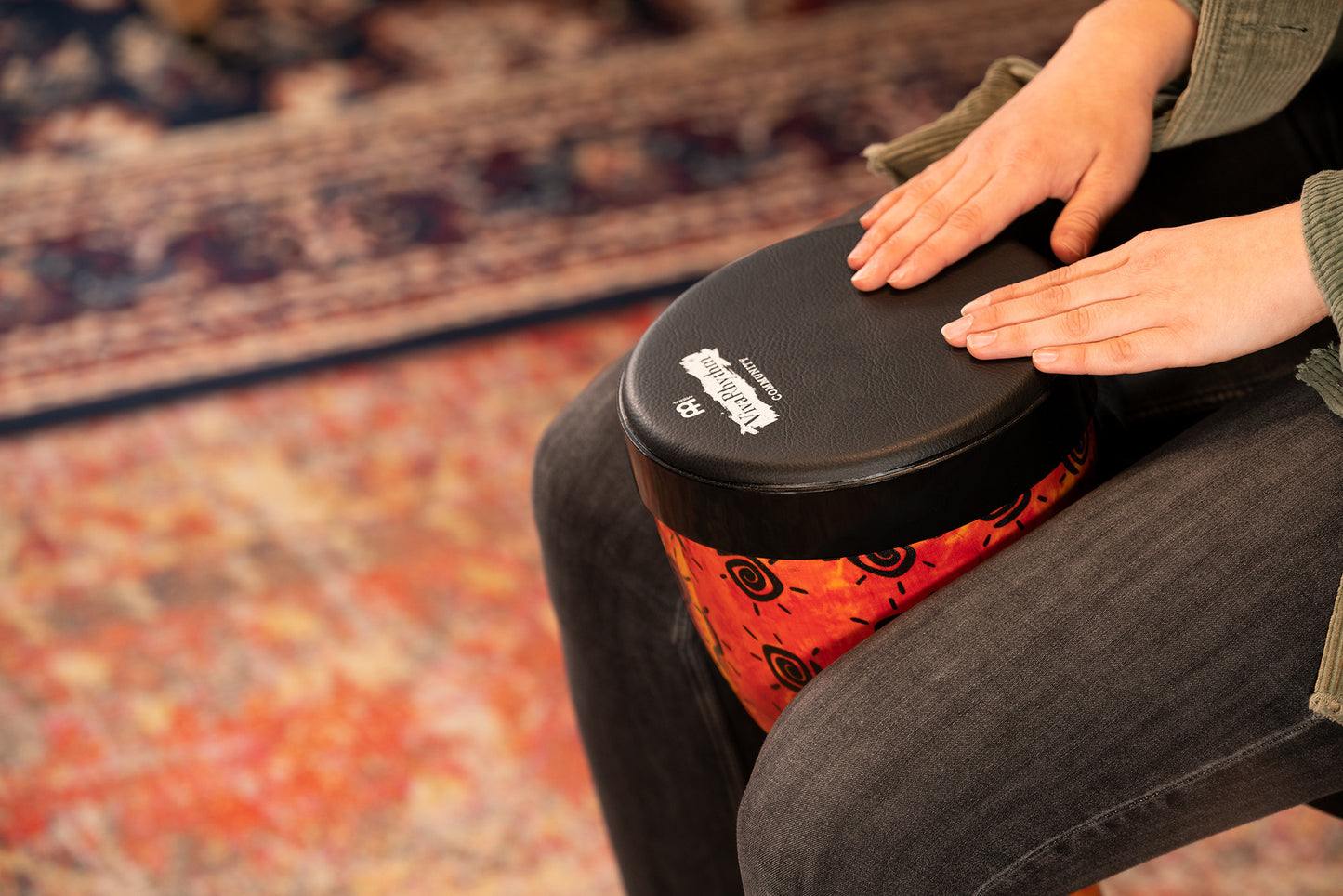 MEINL Drum Circle Djembes Series Pop Off Djembe - 8"
