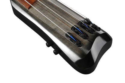 IBANEZ Bass Workshop Elektronischer Kontrabass 4-String - Black Ice Burst Low Gloss + Gigbag & TAMA Roadpro Ständer