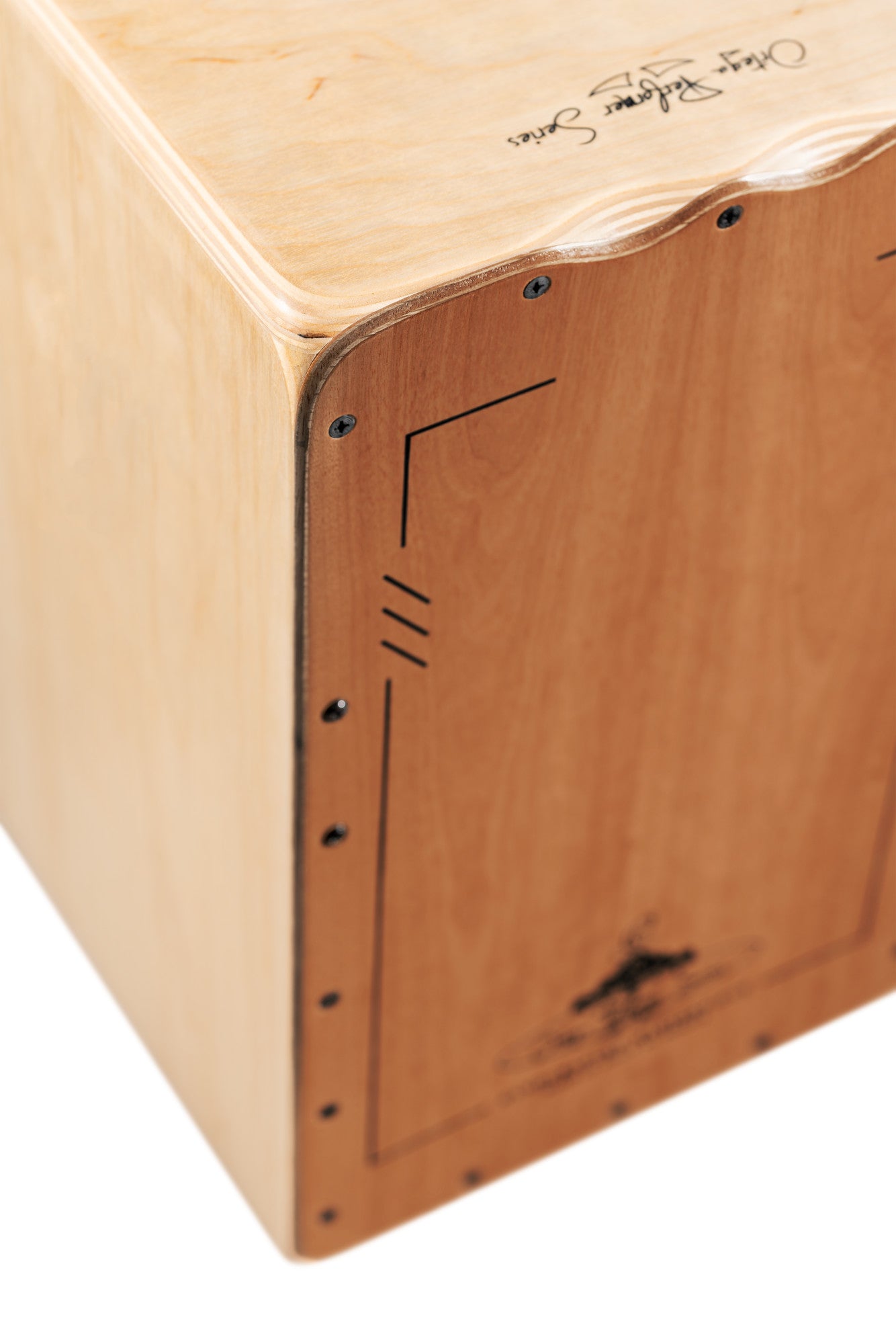 ORTEGA Performer Series Cajon Lefty - Cedar / Baltic Birch Natural