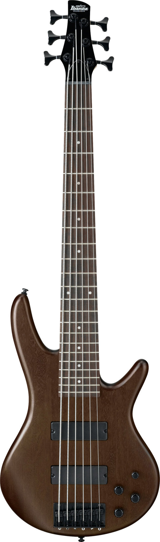 IBANEZ GIO SR E-Bass 6-String - Walnut Flat