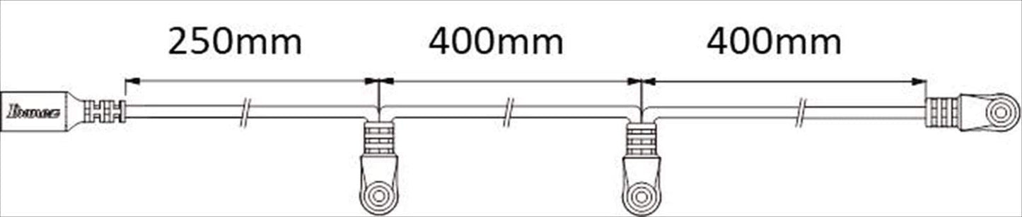 IBANEZ Daisy Chain Cable - 3-Fach