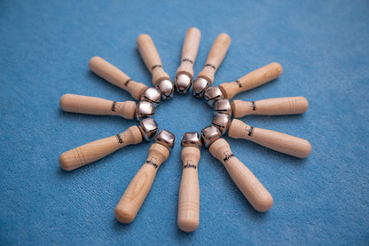 NINO Percussion Bell Stick Set - 12 teilig