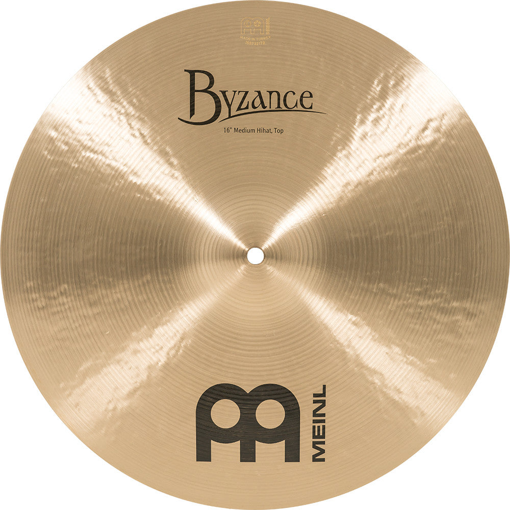 MEINL Cymbals Byzance Traditional Medium Hihat - 16"