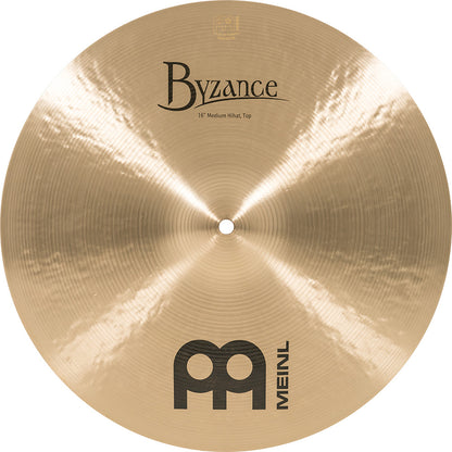 MEINL Cymbals Byzance Traditional Medium Hihat - 16"