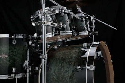 TAMA Starclassic Performer Shell Kit 5 pcs - Molten Steel Blue Burst/Chrome HW