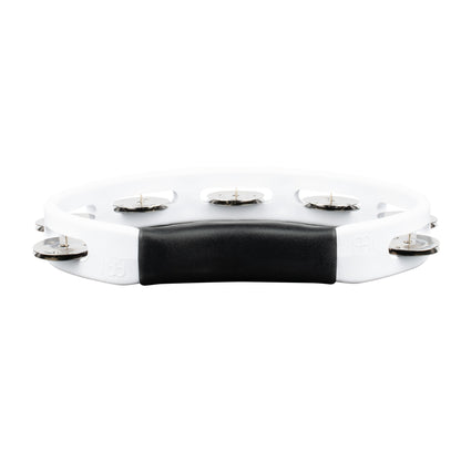 MEINL Percussion Headliner® Series Molded ABS Single-Row Tambourine - White