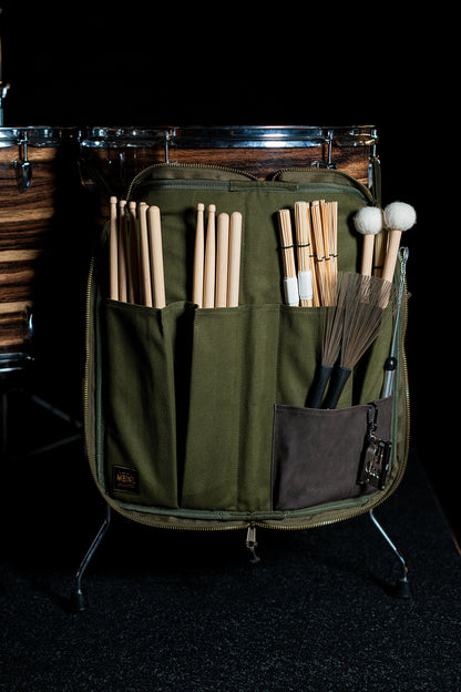 MEINL Cymbals Canvas Collection Stick Bag - Forest Green
