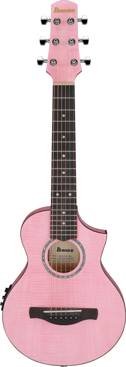 IBANEZ EWP Piccolo Gitarre 6-String - Strawberry Milk Open Pore