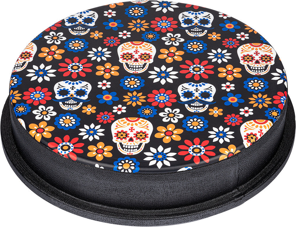MEINL Percussion Jumbo Djembe Synthetic Head - 12" Day Of The Dead
