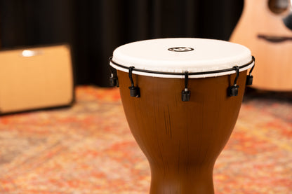 MEINL Percussion Alpine Series Djembe, Synthetic Head, Barnwood - 12"