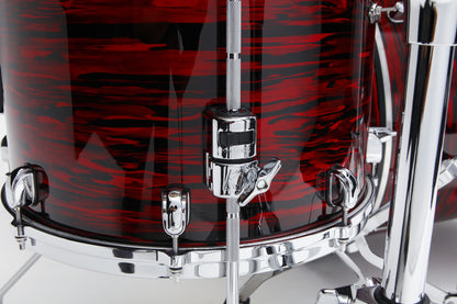 TAMA Starclassic Maple Duracover Wrap Floor Tom 16" x 14" - Red Oyster/Chrome HW