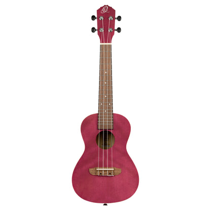 ORTEGA Earth Series Concert Ukulele 4 String - Raspberry Red