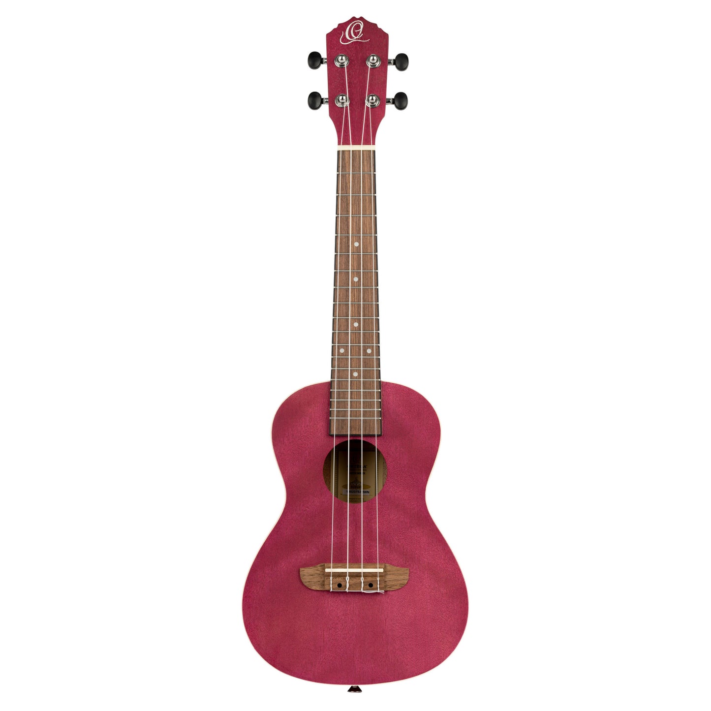 ORTEGA Earth Series Concert Ukulele 4 String - Raspberry Red