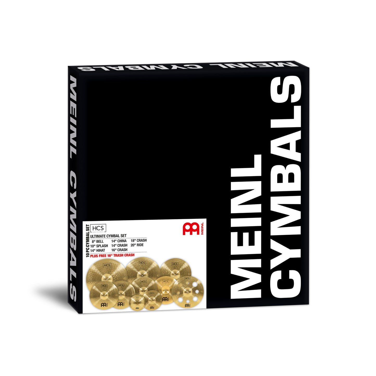 MEINL Cymbals HCS Beckenset - Inhalt: 9 Becken