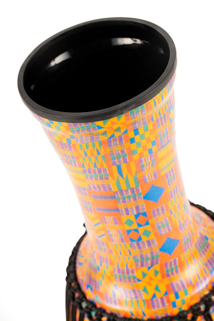 MEINL Percussion Travel Series African Djembe - Kenyan Quilt Extra-Large - Synthetikfell