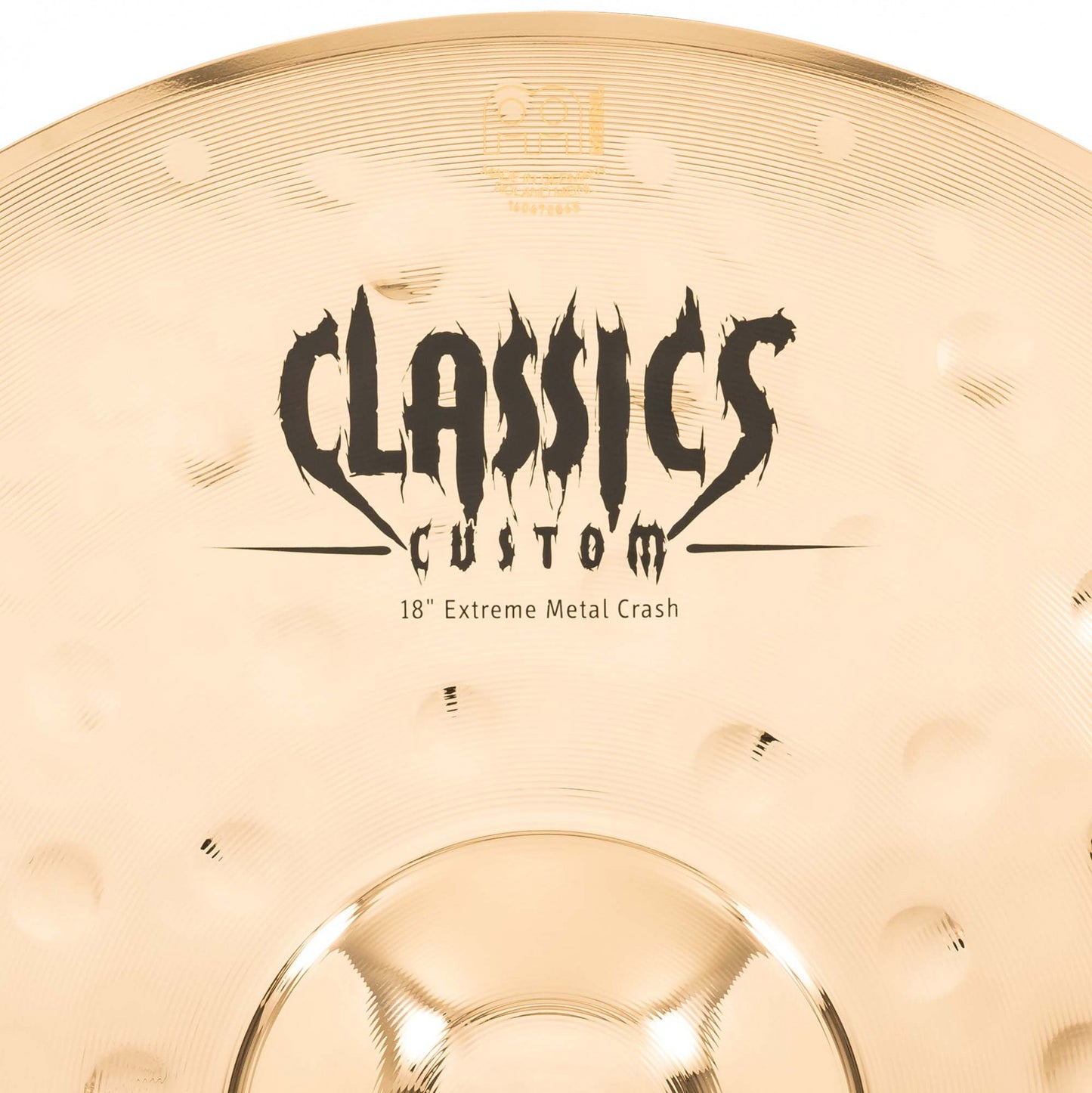MEINL Cymbals Classics Custom Extreme Metal Cymbal Set - 14" Hihat, 18" Crash, 20" Ride