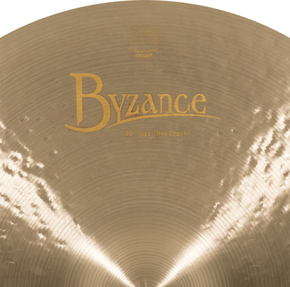 MEINL Cymbals Byzance Jazz Thin Crash - 20"