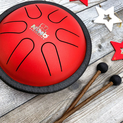 NINO Percussion Mini Melody Steel Tongue Drum - 6"