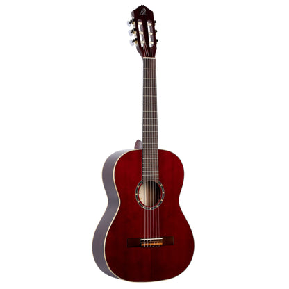 ORTEGA Family Series 7/8 Konzertgitarre 6 String - Weinrot + Bag