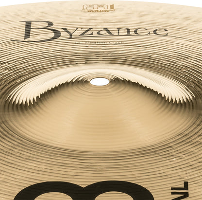MEINL Cymbals Byzance Brilliant Medium Crash - 18"