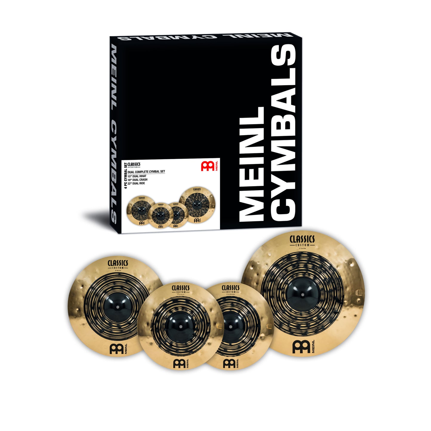 MEINL Cymbals Classics Custom Dual Complete Cymbal Set