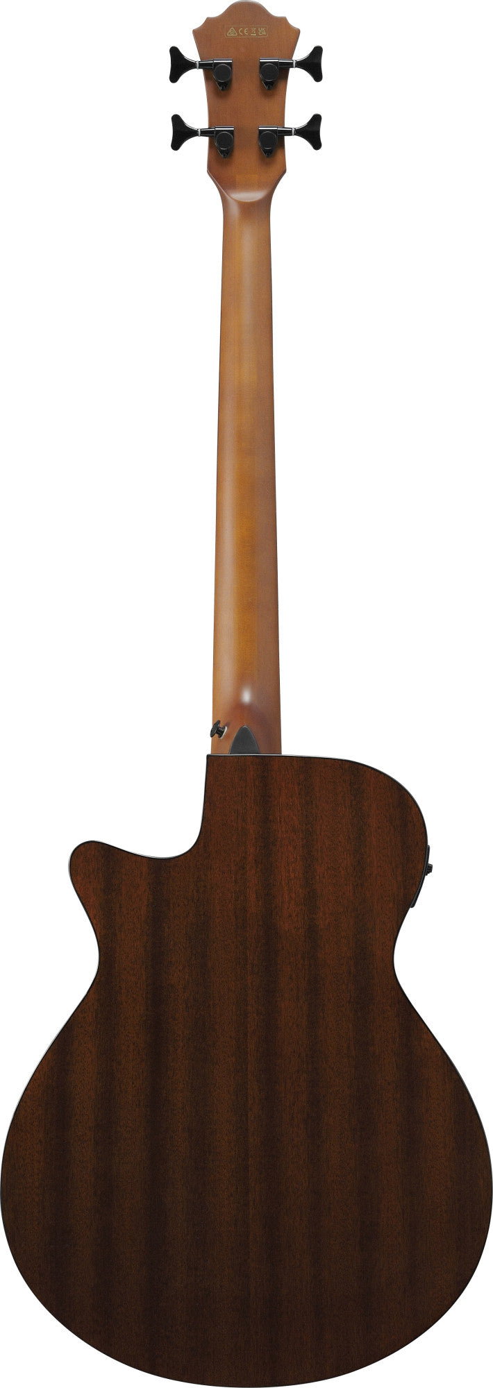 IBANEZ AEGB Acoustic Bass 4-String Fretless - Mahogany Sunburst High Gloss