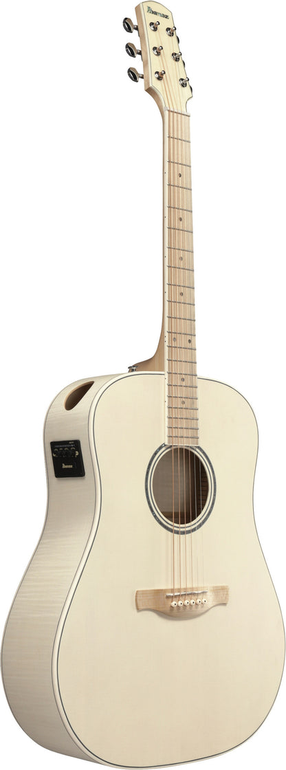 IBANEZ Advanced Acoustic AAD Acoustic Guitar 6-String - Open Pore Antique White