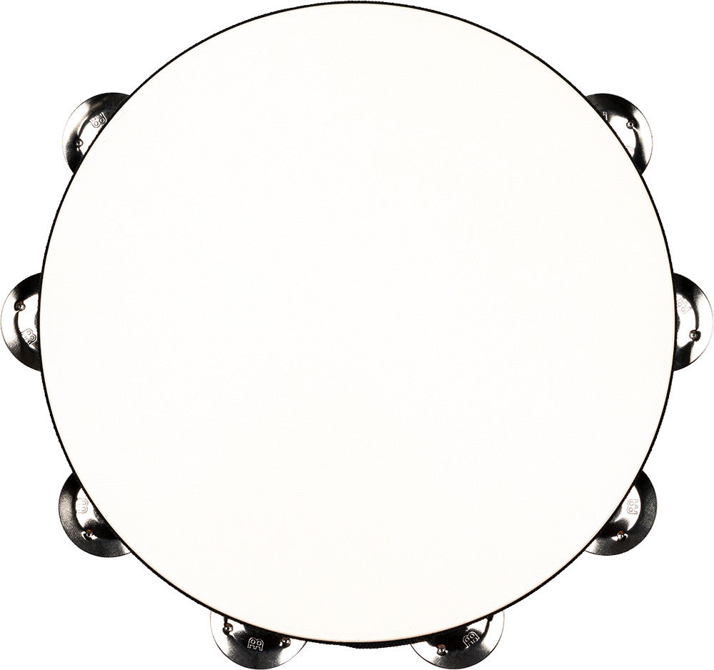 MEINL Percussion Traditional Wood Series Headed Tambourine - 10"