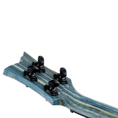 ORTEGA Bamboo Serie Konzert Ukulele 4 String - Solid Bamboo Stonewashed + Bag