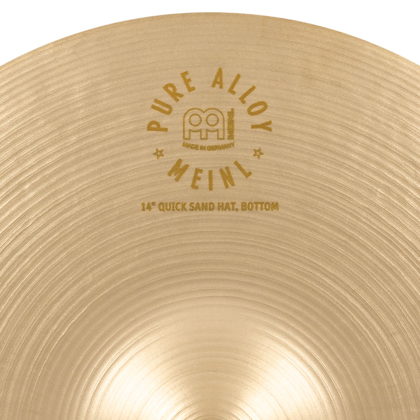 MEINL Cymbals Pure Alloy Benny Greb Signature Quick Sand Hat - 14"