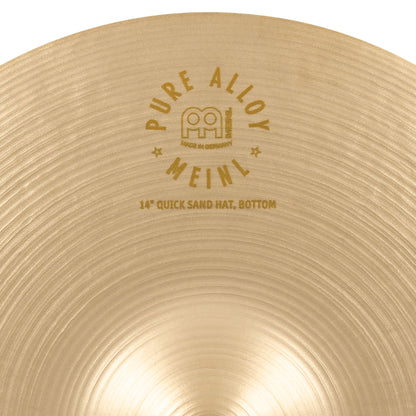 MEINL Cymbals Pure Alloy Benny Greb Signature Quick Sand Hat - 14"