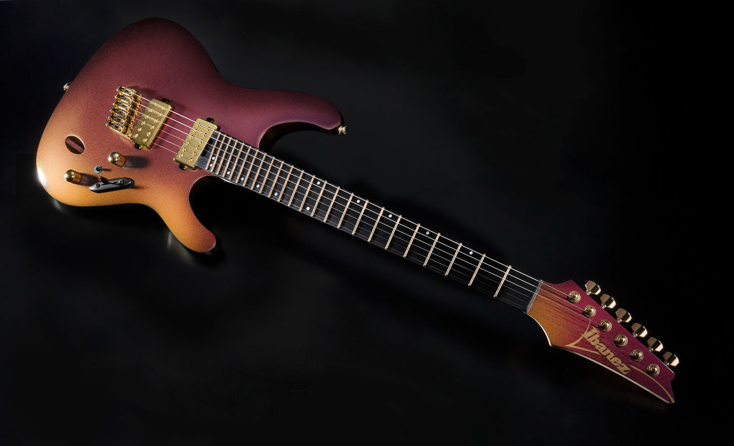 IBANEZ Axe Design Lab S E-Gitarre 6-String - Rose Gold Chameleon