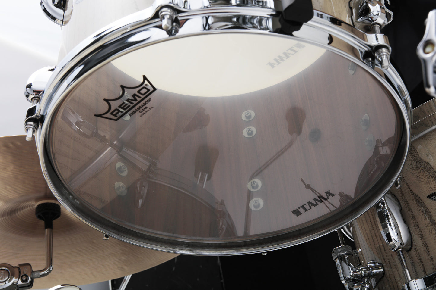 TAMA STAR Walnut Shell Kit 3 teilig - Antique White Japanese Chestnut/Chrom HW