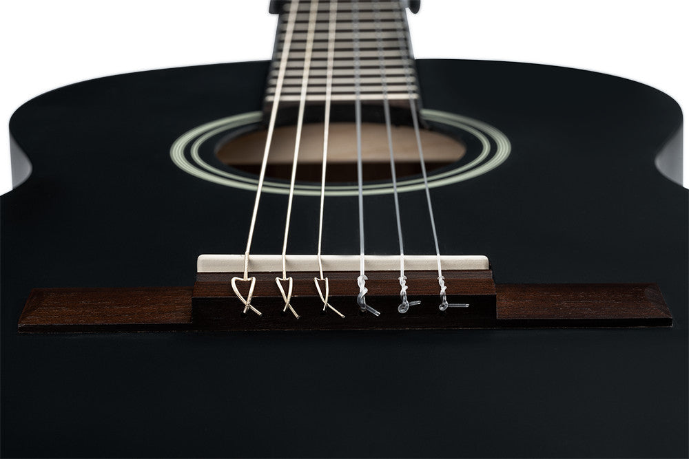 ORTEGA Student Series 3/4 Classic Guitar 6-String - Black