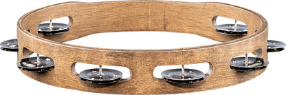 MEINL Percussion Traditional Wood Series Tambourine - 10"
