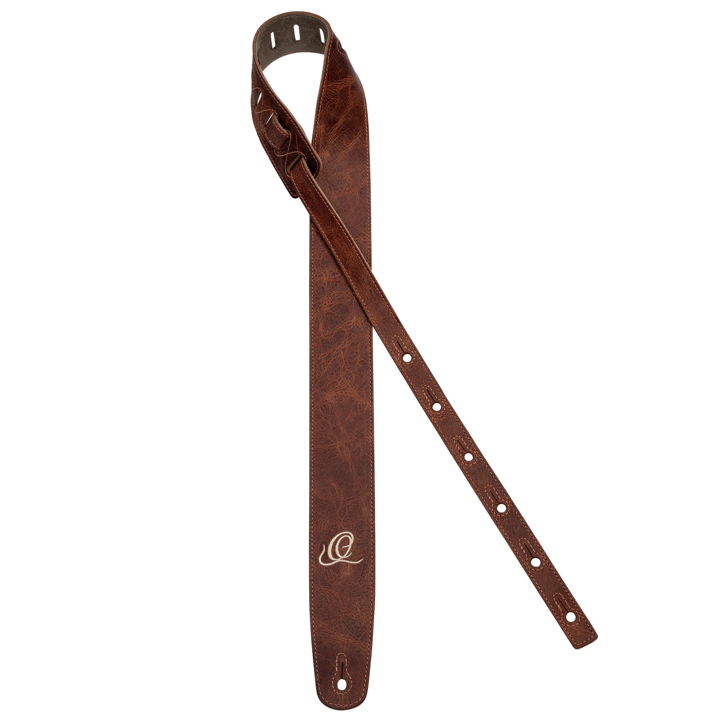 ORTEGA Wildledergitarrengurt - Caramel