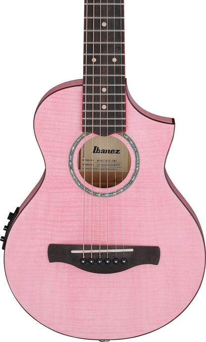 IBANEZ EWP Piccolo Gitarre 6-String - Strawberry Milk Open Pore