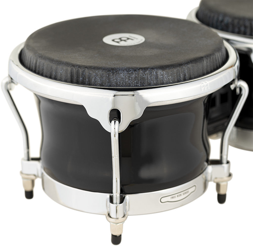 MEINL Percussion Fibercraft Fiberglass Bongo 7" Macho & 8 1/2" Hembra -Black