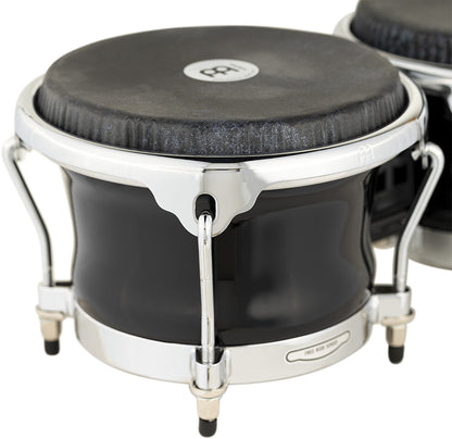 MEINL Percussion Fibercraft Fiberglass Bongo 7" Macho & 8 1/2" Hembra -Black