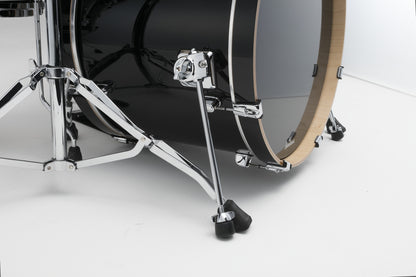 TAMA Starclassic Performer Shell Kit 5 teilig - Piano Black/Chrom HW
