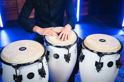 MEINL Percussion Artist Series Roberto Serrano Quinto 11"/REMO® Fiberskyn Heads - Pearl White