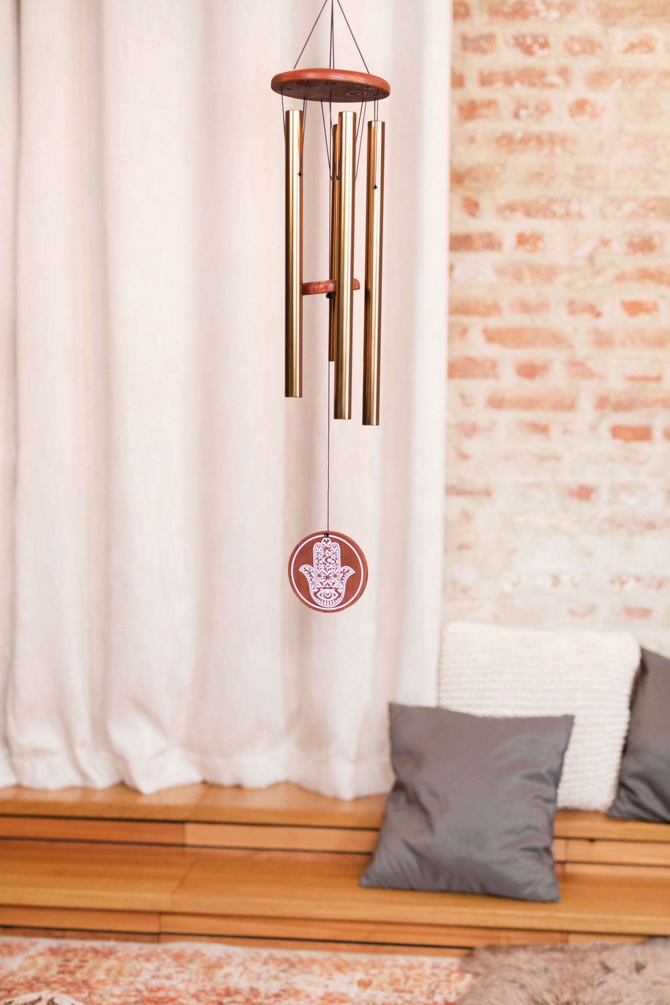 Meinl Sonic Energy Hamsa Meditation Chime 36"/90 cm - 432 Hz - Bronze