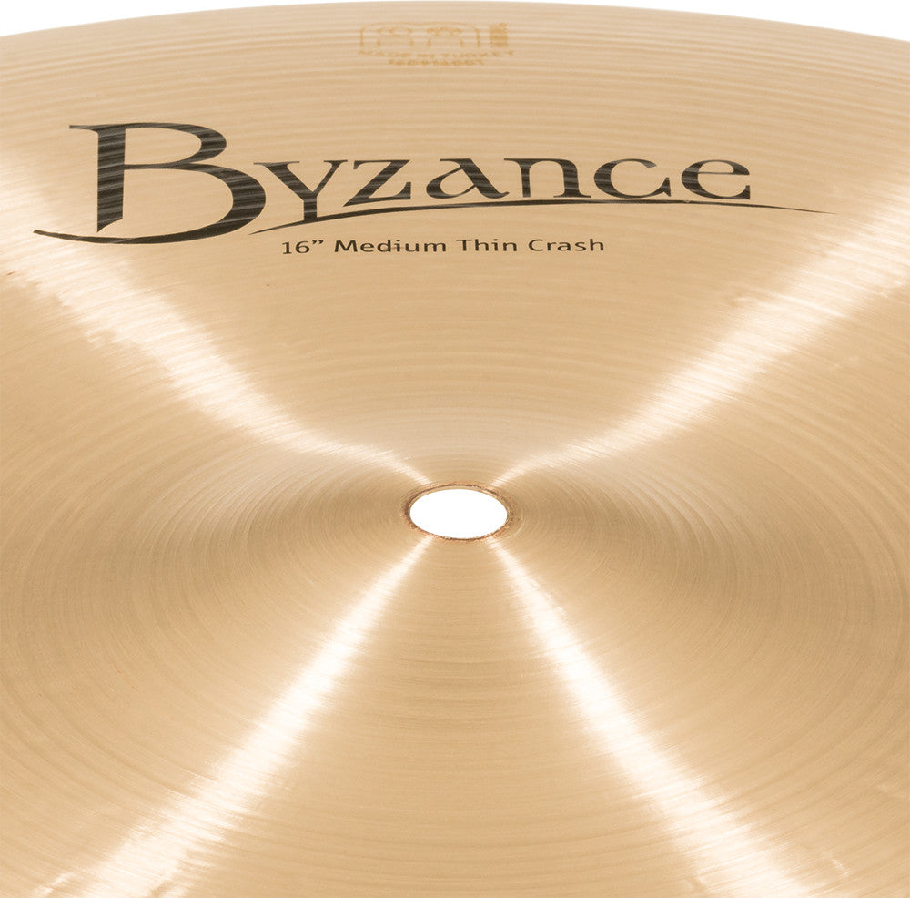 MEINL Cymbals Byzance Traditional Medium Thin Crash - 16"