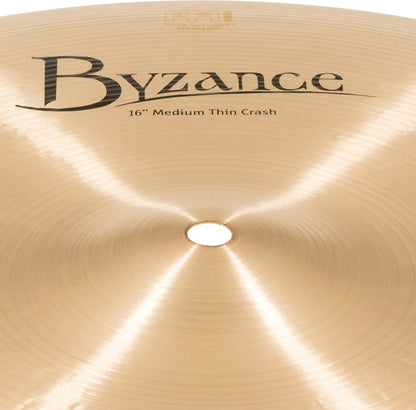 MEINL Cymbals Byzance Traditional Medium Thin Crash - 16"